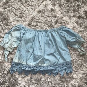nwot off the shoulder top